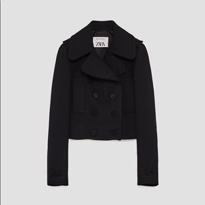 Zara Collection Black Crop Jacket